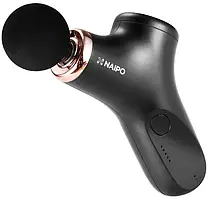 Масажер перкусійний ручний NAIPO new MINI Massage Gun NP-MG01 для тіла без підігріву UA