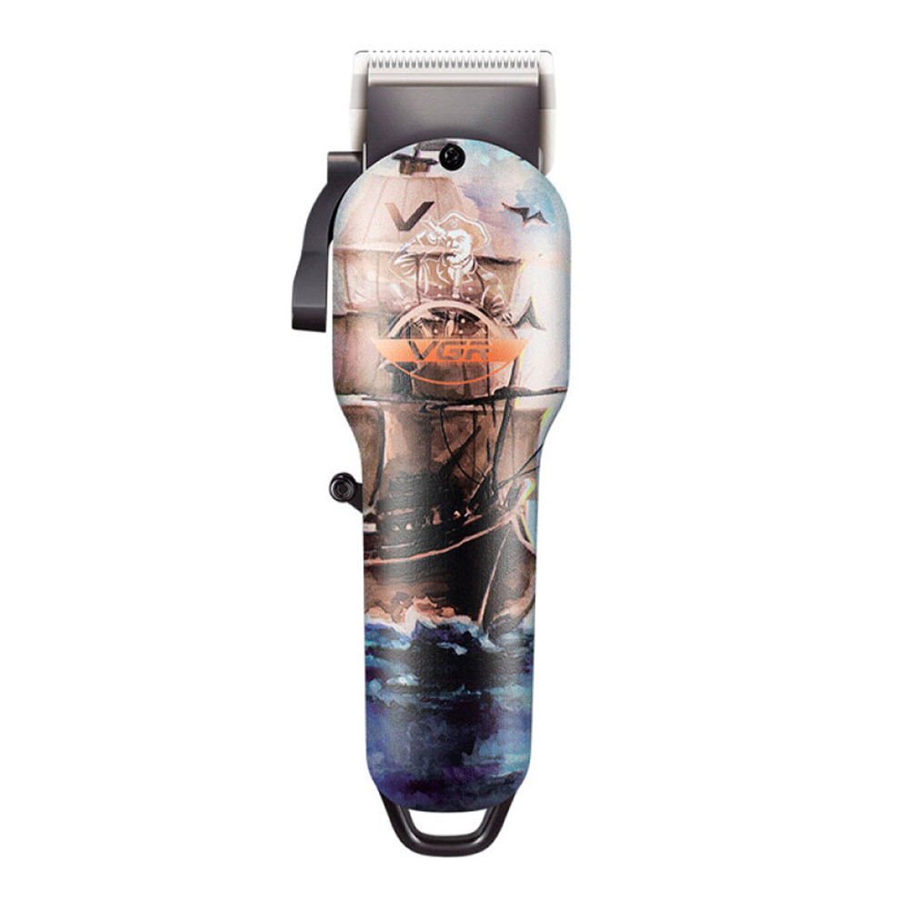 Акумуляторна машинка для стрижки VGR V-690, 4 насадки, Box, фото 1