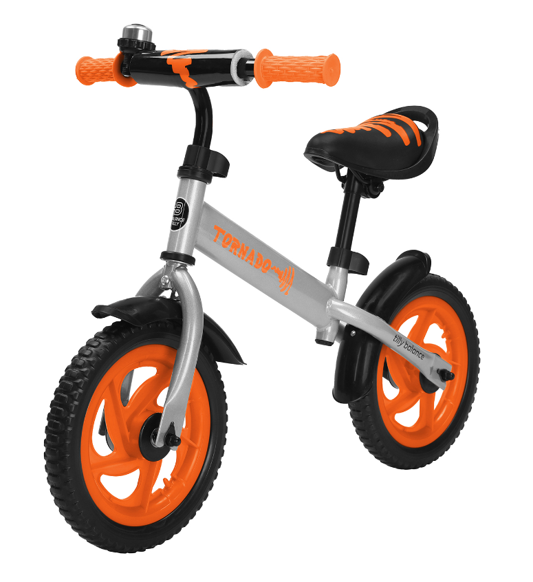 Біговел велобіг дитячий BALANCE TILLY Tornado T-21255/3 Yellow колеса EVA 12 дюймів помаранчевий