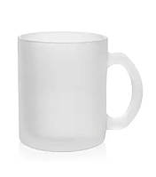 Чашка скляна матова (frozen) евроциллиндр 330 мл для нанесення деколі або тамподруку