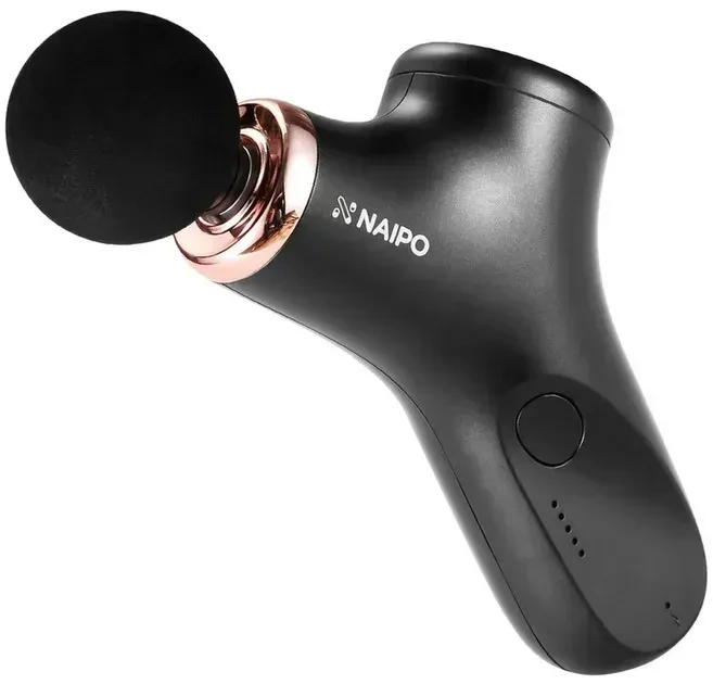 Масажер перкусійний ручний NAIPO new MINI Massage Gun NP-MG01 для тіла без підігріву UA
