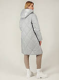 Стильне стьобане жіноче подовжене пальто ''Лейтон'', фото 4