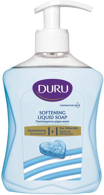 Рідке крем-мило DURU "Морські мінерали" (300мл.)