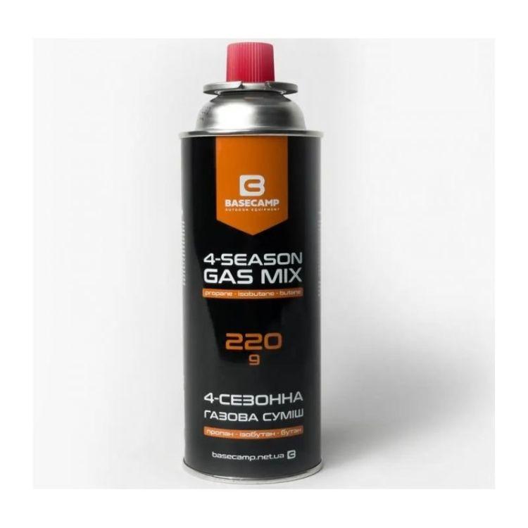 Газовий балон цанговий BaseCamp 220g BSC-220