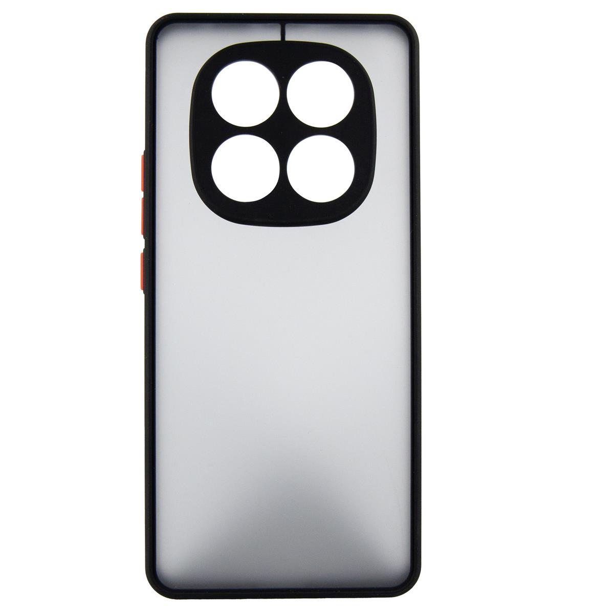 Чохол-накладка Dengos Matt для Xiaomi Redmi Note 14 Pro Black (DG-TPU-MATT-156), фото 1