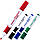 Набір з 4 маркерів для магнітних дошок Axent Whiteboard Comfort Grip 2552-40-A, фото 3