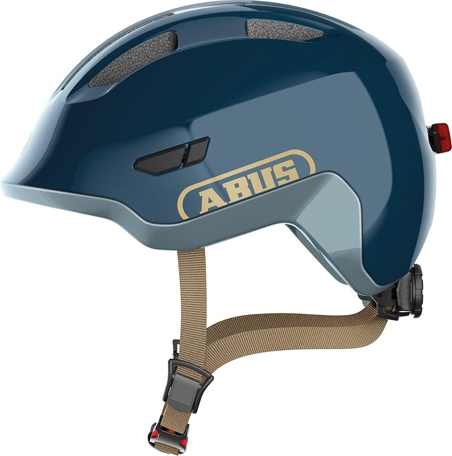 Велошолом ABUS Smiley 3.0 Ace LED Royal Blue S 45-50см Art 677083, фото 1