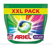 Капсули для прання Ariel Pods Все-в-1 , для білих і кольорових тканин, 50 шт.