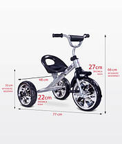Дитячий триколісний велосипед Toyz York TOYZ-0330, фото 5