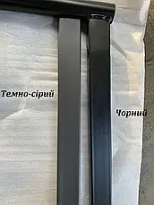 Стілець із м'яким сидінням на металевих ніжках WINDY оксамит колір чорний- UC- 904, колір ніжок на вибір, фото 5