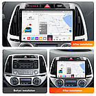 Штатна магнітола Mekede M6 Plus Hyundai i20 (2008-2011) CarPlay QleD, фото 4
