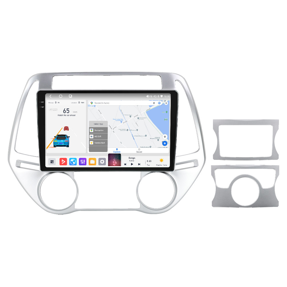 Штатна магнітола Mekede M6 Plus Hyundai i20 (2008-2011) CarPlay QleD