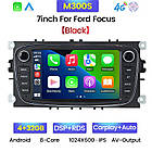 Штатна магнітола Mekede MS Ford Focus 2 ( 2008-2011) 7' IPS CarPlay, фото 3