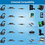 Навушники ігрові Hunterspider V-9 для PS4 / PC /Nintendo Switch, геймерські, фото 5