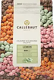 Зелений шоколад Callebaut Lemon Callets зі смаком лимона у дропсах 1 кг., фото 3