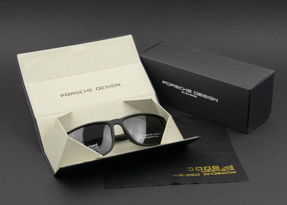 Окуляри чоловічі сонцезахисні Porsche Design поляризаційні (арт. P6530) матова оправа, фото 1