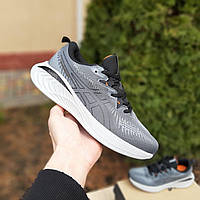 Чоловічі білі кросівки Asics Gel стильні Asics чоловічі кроси на літо Асикс текстильні сітка взуття чоловіча