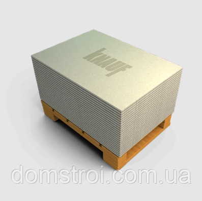 Гіпсокартон стельовий KNAUF 9,5 мм 1200x2500 мм, фото 3