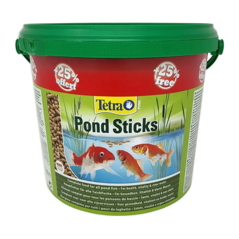 Сухий корм для ставкових риб Tetra Pond Sticks 4 л+25%