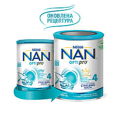 NAN OPTIPRO 4 Cуміш для дітей з 5 олігосахаридами від 18 місяців, 800г. (НАН)