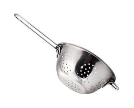 Друшляк Empire з плоским дном d28 см неіржавка (0828 EM) з швидкою доставкою по Україні