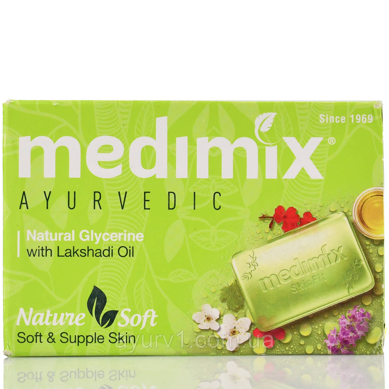 Гліцеринове мило Медімікс з олією Лакшаді/Medimix/125 г.
