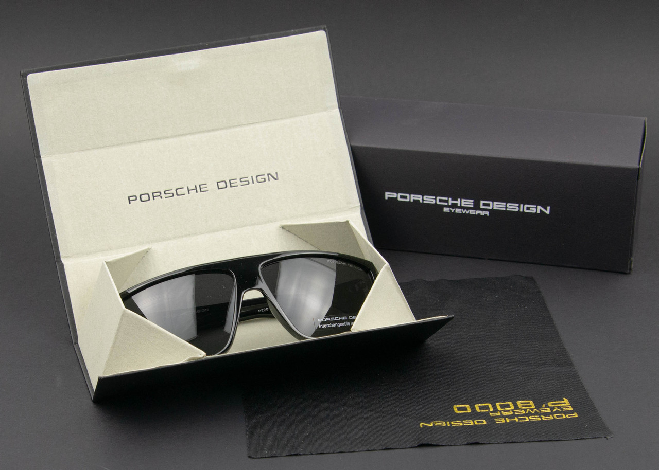 Окуляри чоловічі сонцезахисні Porsche Design поляризаційні (арт. P220) глянсова оправа