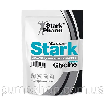 Амінокислота гліцин Stark Pharm Glycine 1000 г, фото 1