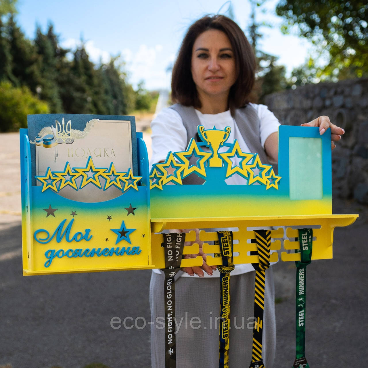 Медальниця, тримач для медалей, холдер для медалей. Вішалка для медалей, фото 1