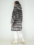 Стильне стьобане жіноче подовжене зимове пальто''Валенсія'', фото 2