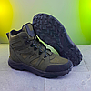 Чоловічі тактичні берці хакі на блискавці, військові черевики оливкові на замку весна осінь, розмір 40 41 42 43 44 45, фото 6