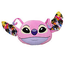 М'яка подушка Рожева Стіч, Ангел Стіч, (Ліло і Стіч) 36 см