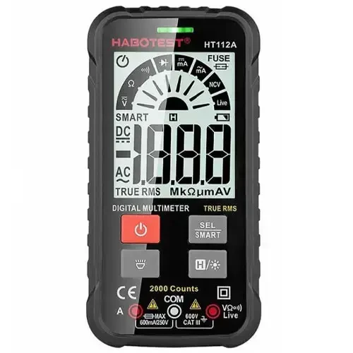 Цифровий мультиметр Habotest HT112A (Smart), TrueRMS