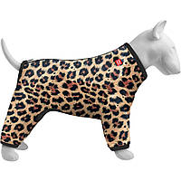 Вітровка для собак WAUDOG Clothes, малюнок "Леопард" XS25