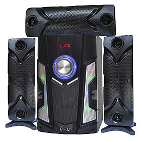 Активний комплект акустики 3+1 Домашній кінотеатр або акустика для комп'ютера
