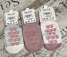 Бавовняні шкарпетки для дівчаток із гальмами 1-2,3-4