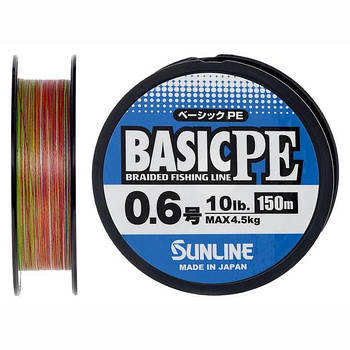 Шнур Sunline Basic PE HG 150m мультиколор