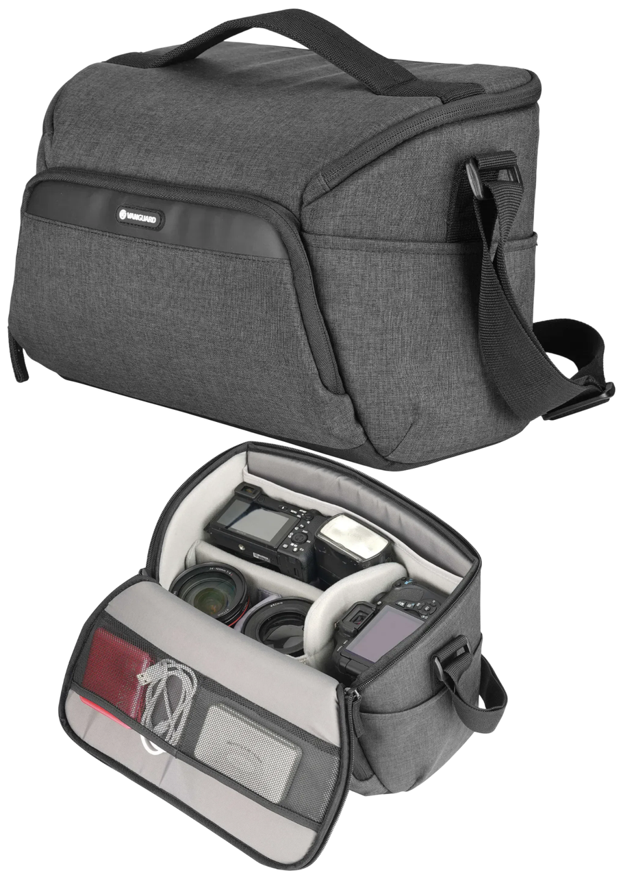 Наплічна сумка Vanguard Vesta Aspire 30 Gray, 11 л |  Для фото-відеотехніки DSLR, CSC, Nikon, Canon, Sony