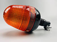 Маячок проблисковий 12 В/24 В 60 LED chip 5730 кріплення на штир, багатофункціональний сигнал аварійний, фото 9