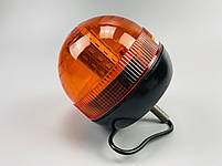 Маячок LED проблисковий для спецтехніки 12В/24В 40 LED діодів кріплення на болт-різьблення, сигнальна лампа, фото 8