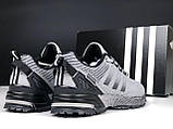 Чоловічі кросівки Adidas Marathon TR сіточка стильні молодіжні сірі, фото 5