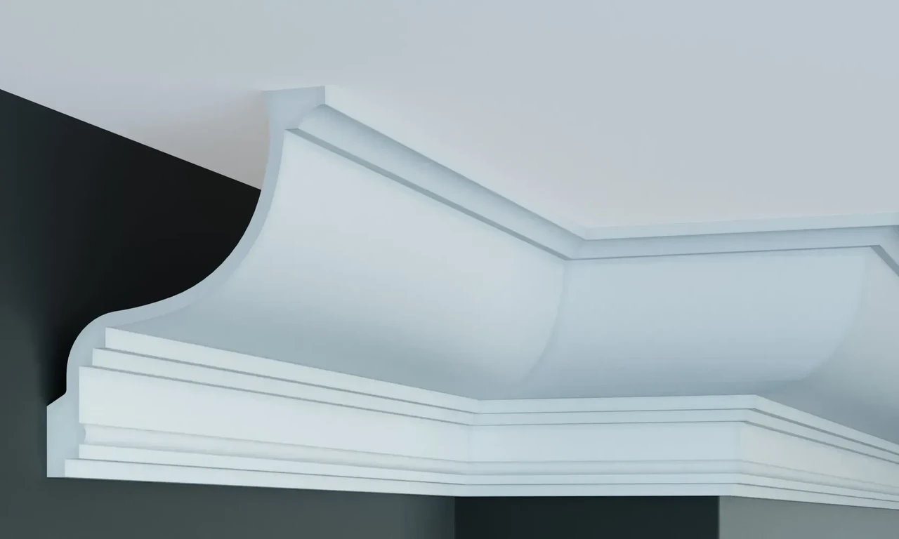 Карниз Поліуретановий Гладкий Gaudi Decor P 2024