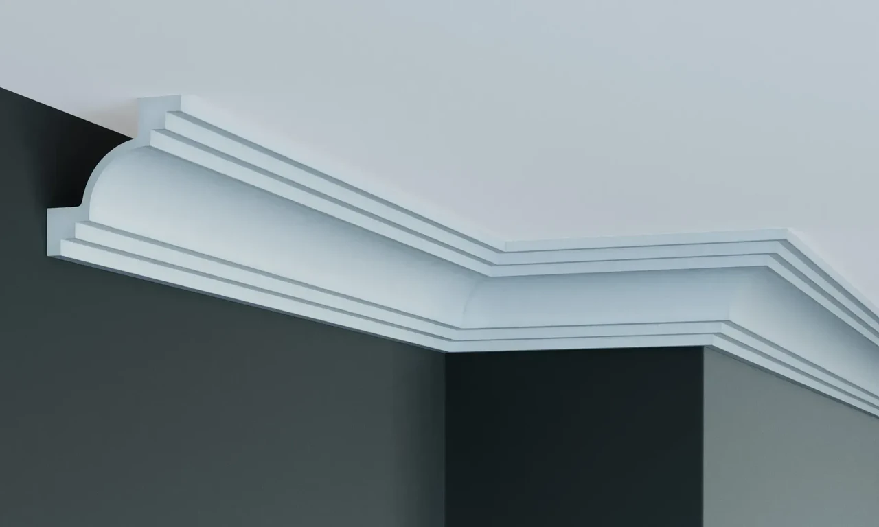 Карниз Поліуретановий Гладкий Gaudi Decor P 203 Flexi