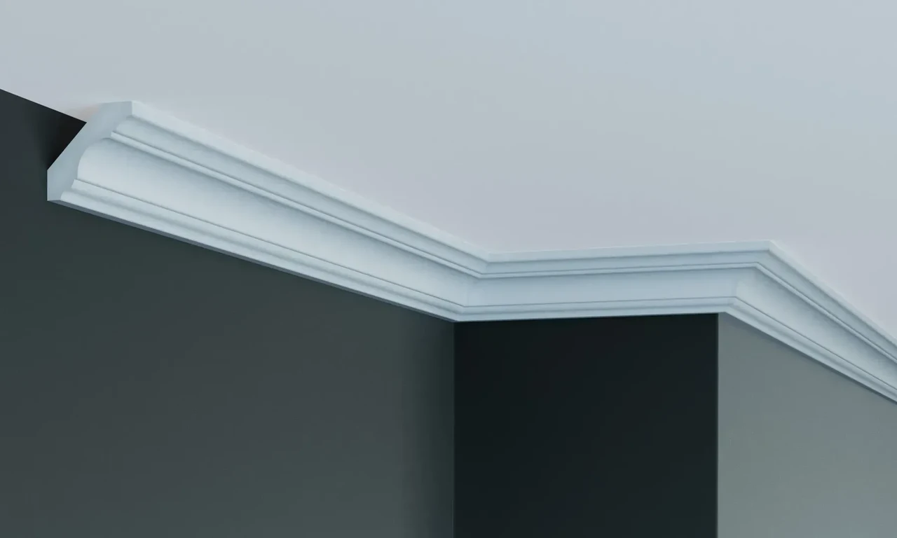 Карниз Поліуретановий Гладкий Gaudi Decor P 222 Flexi