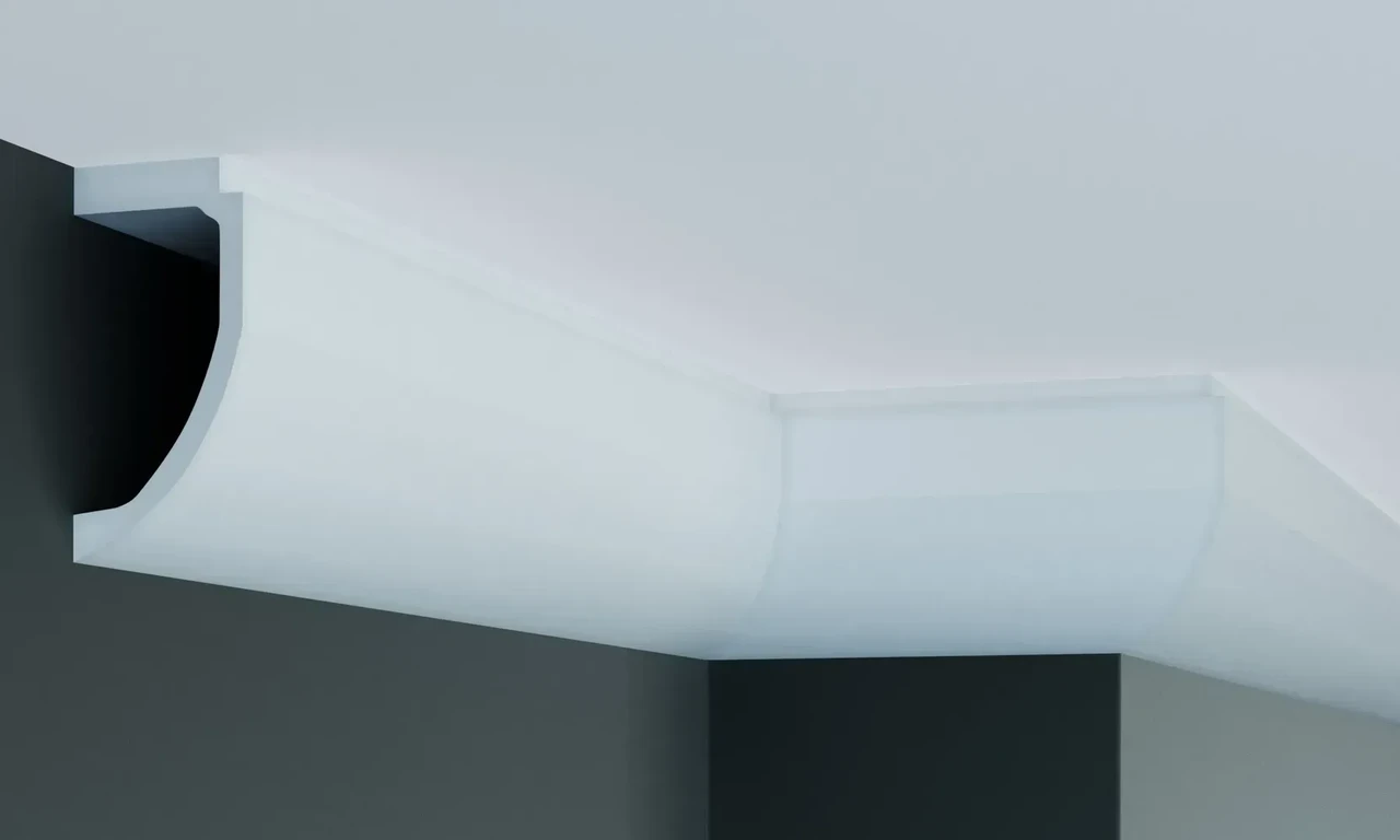 Карниз Поліуретановий Гладкий Gaudi Decor P 883