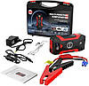Повер банк зарядно пусковий пристрій для машини car jump starter QY31 LCD 25000 mAh 2хUSB+Фонарик, фото 3