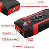 Повер банк зарядно пусковий пристрій для машини car jump starter QY31 LCD 25000 mAh 2хUSB+Фонарик, фото 5