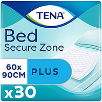 Одноразові пелюшки поглинаючі Tena Bed Plus 60x90 см. (30 шт.)