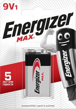 Батарейка крона 9v (6LR61) Energizer Max (ціна за 1 шт)