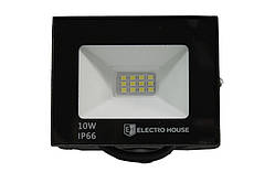 LED прожектор  1000 Лм, 10Вт, 6500К,  холодний білий, SMD2835